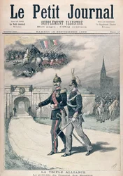 La Triple Alianza, ilustración de 